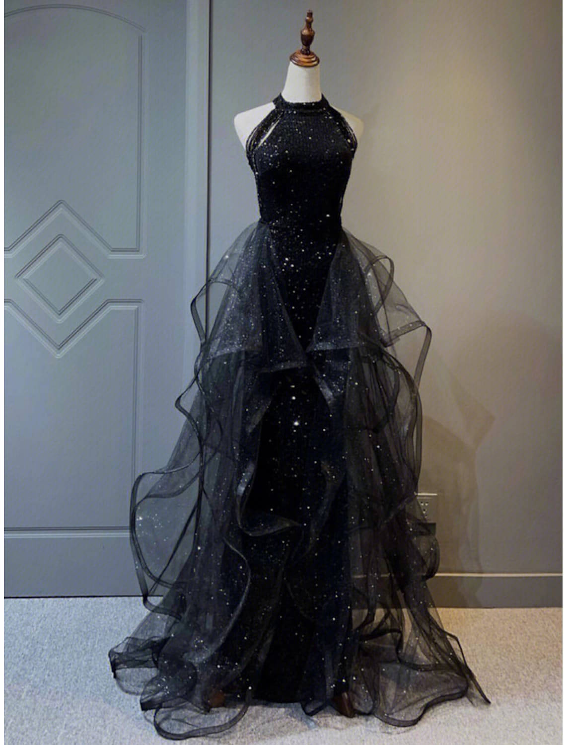 A-Line Prom Dresses Sparkle Shine Dress Wedding Party Sleeveless Sequi LD Dress A-Line Prom Dresses Sparkle Shine Dress Wedding Party Sleeveless Sequi LD Dress