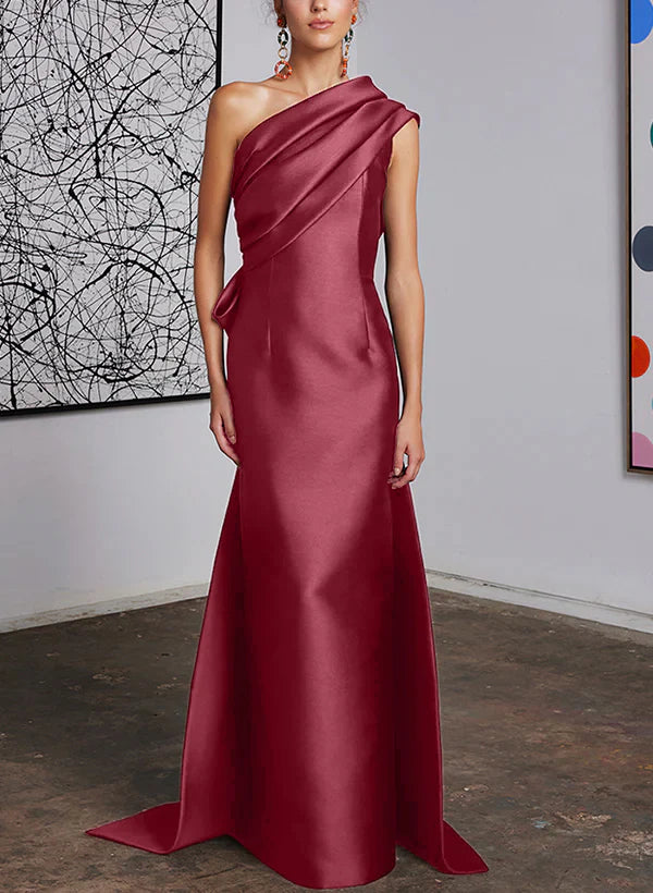 Tight fit/straight shoulder mother of the bride dress