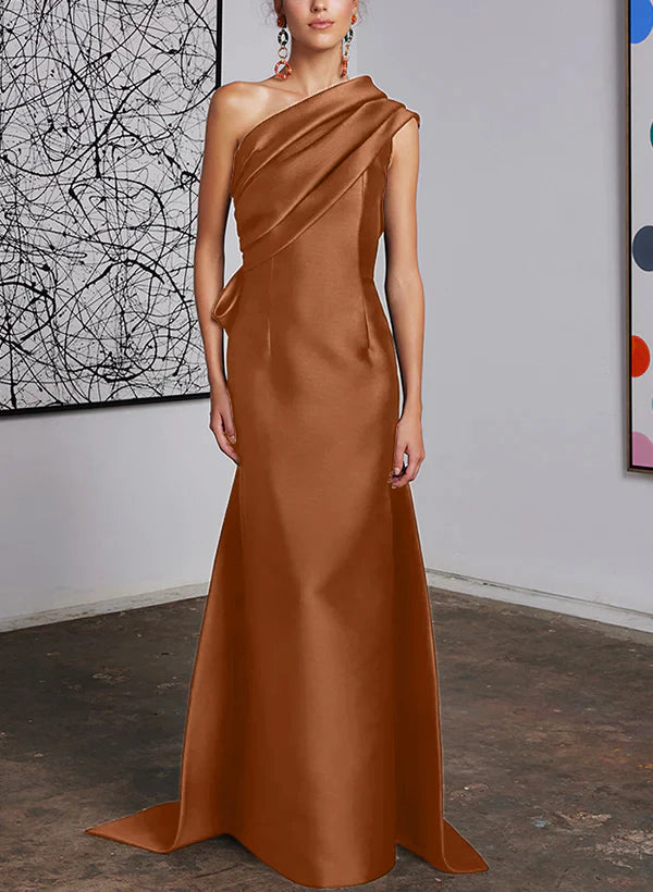 Tight fit/straight shoulder mother of the bride dress