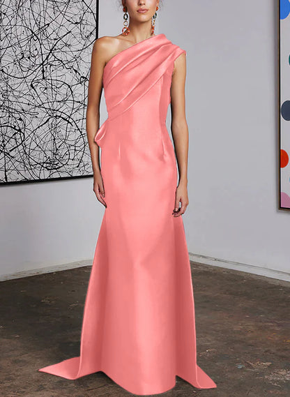 Tight fit/straight shoulder mother of the bride dress