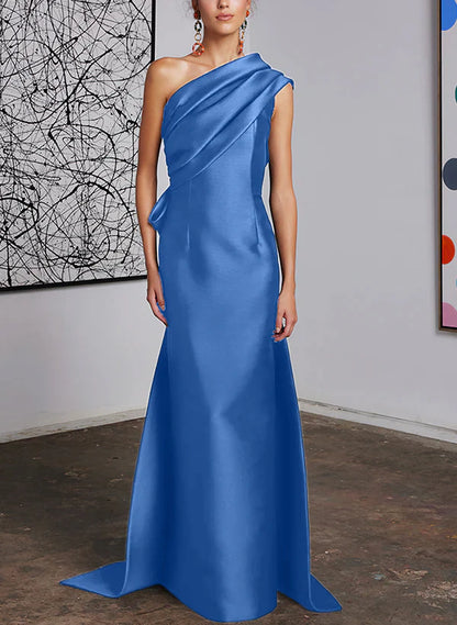 Tight fit/straight shoulder mother of the bride dress