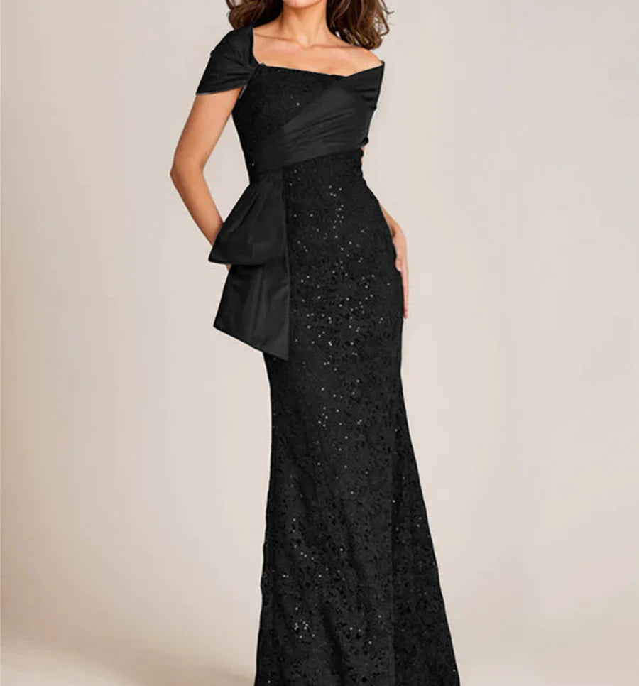 Speaker/Mermaid Off Shoulder Lace Mother of the bride dress