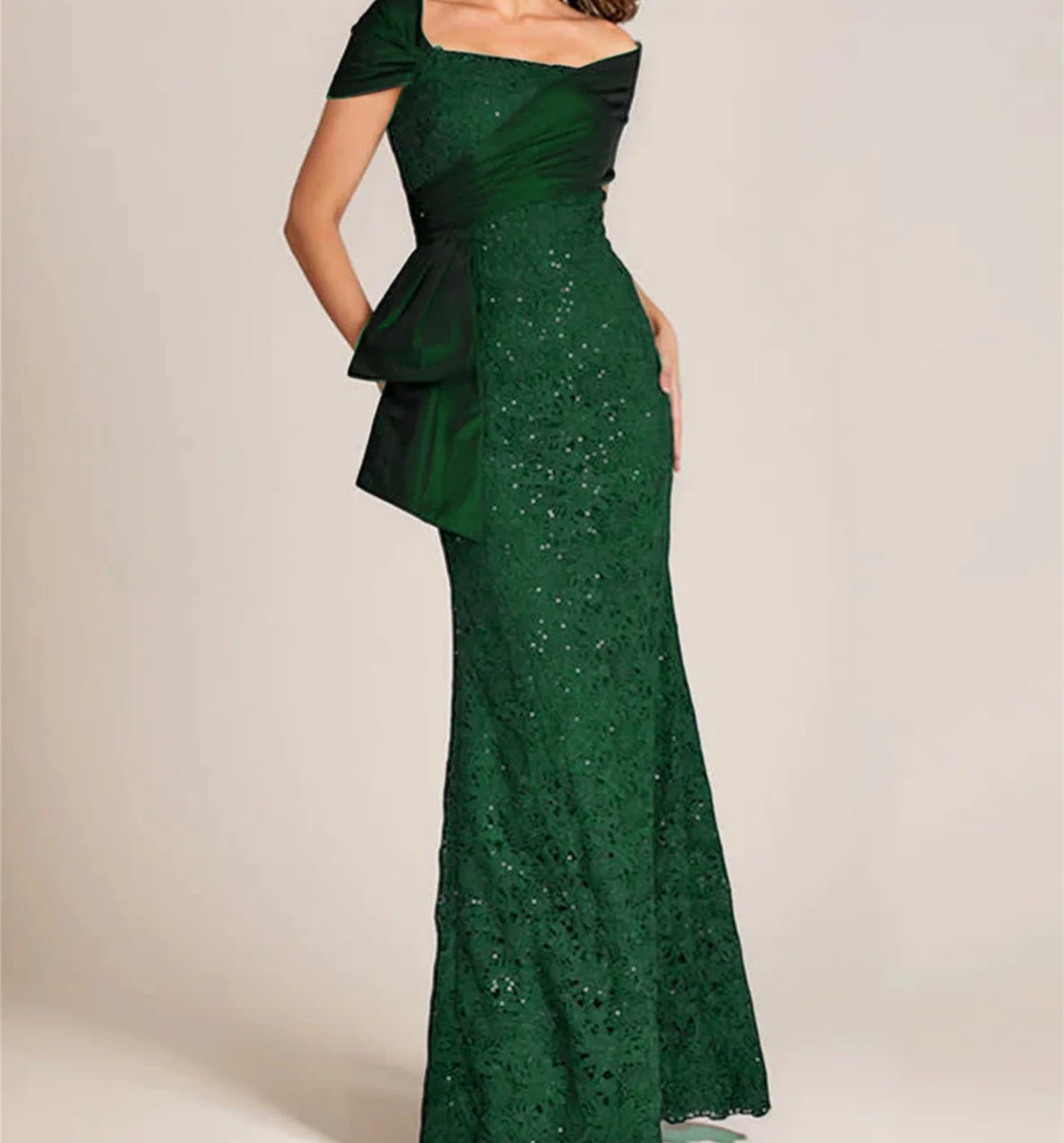 Speaker/Mermaid Off Shoulder Lace Mother of the bride dress