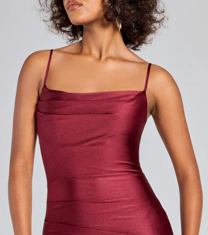 LD square neckline thin shoulder strap backless short Homecoming Dresses