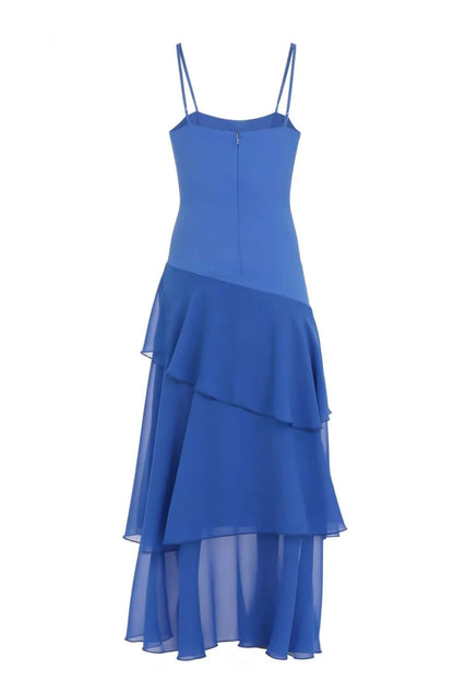 Chic Chiffon A-Line Sweetheart Tiered Ruffle Many Colors Floor Length Prom Dress