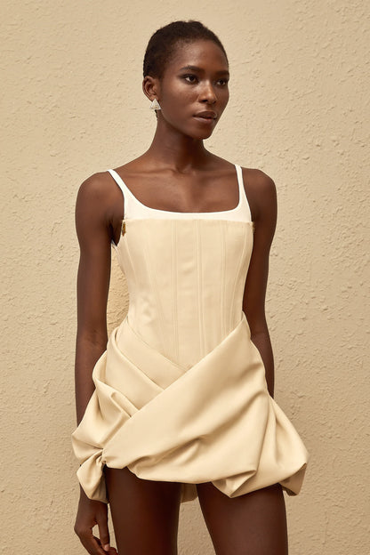 Chic Satin Sheath Square Neck Sleeveless Strappy Open Back Mini Length Homecoming Dresses