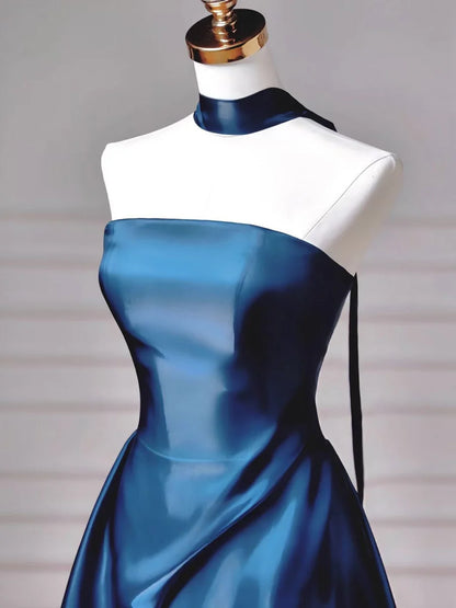 Elegant Fitted A-Line Sweetheart Neck Halter Off-The-Shoulder Prom Dresses
