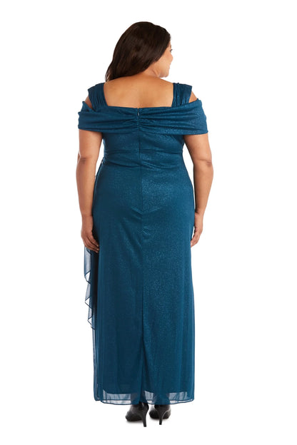 Elegant High Neck Sleeveless Flowy A-Line Floor-Length Evening Dresses