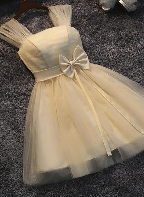 Elegant A-Line Sweetheart Off-Shoulder Ruched Sleeve Lace-Up Back Mini Homecoming Dresses