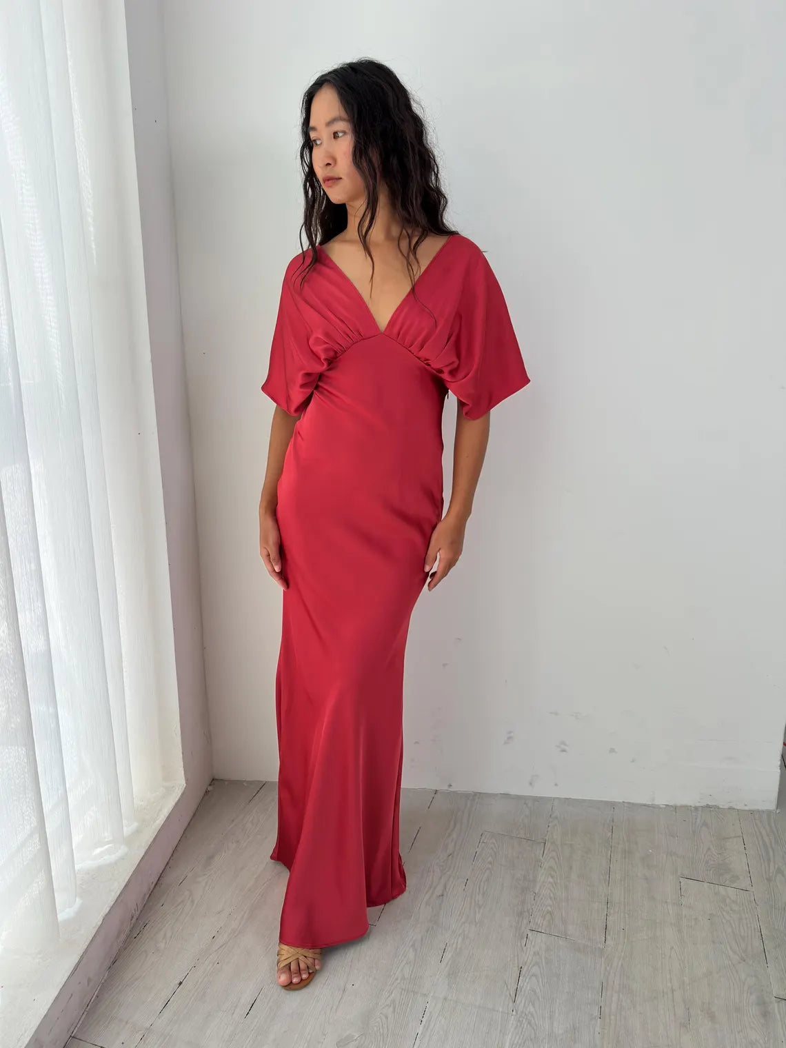 Exquisite Mermaid Boat Neck Sleeveless Button Closure Floor-Length Evening Dress for Formal Events and Special Occasions