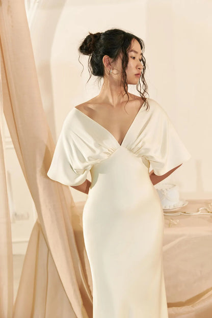 Exquisite Mermaid Boat Neck Sleeveless Button Closure Floor-Length Evening Dress for Formal Events and Special Occasions