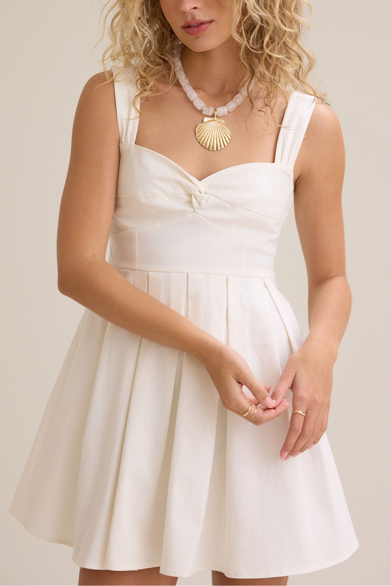 Fresh A Line Sweetheart Wide Strap Smocked Back Mini Homecoming Dress