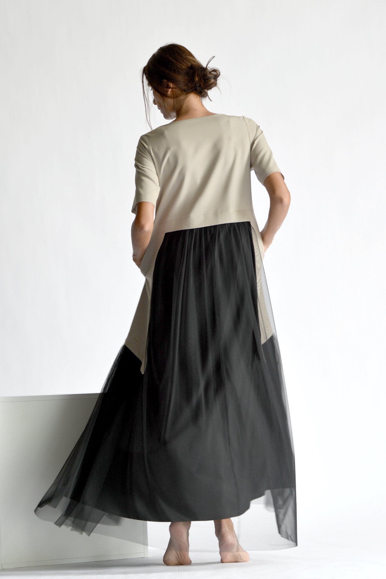 Gorgeous Satin A-Line Off-the-Shoulder Sleeveless Open Back Floor Length Evening Dress