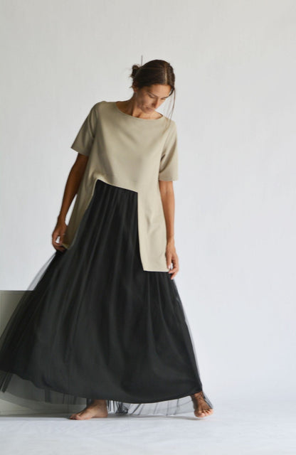 Gorgeous Satin A-Line Off-the-Shoulder Sleeveless Open Back Floor Length Evening Dress