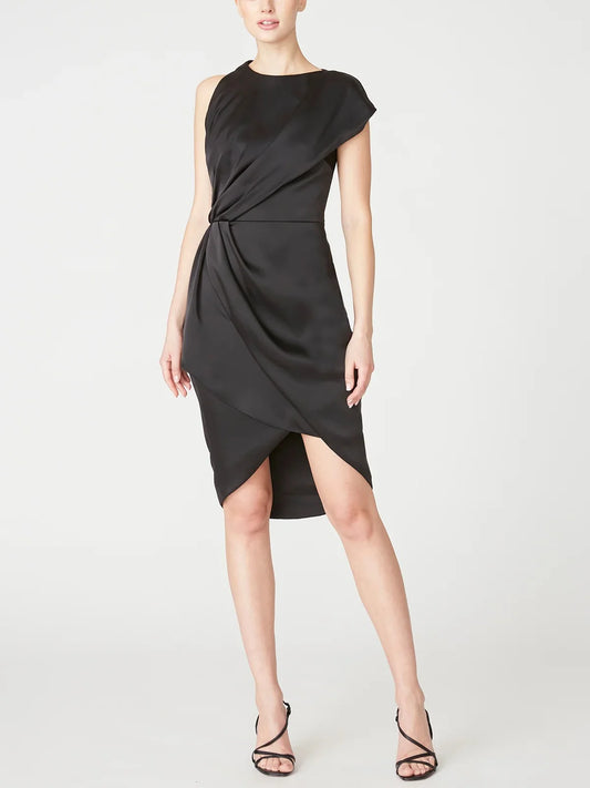 A-word/Princess Spoon Sleeveless Knee Length Mother of the bride dress