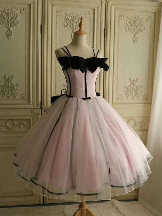 Playful Tulle Ball Gown Off-Shoulder Sweetheart Sleeveless Lace-Up Back Short Homecoming Dresses