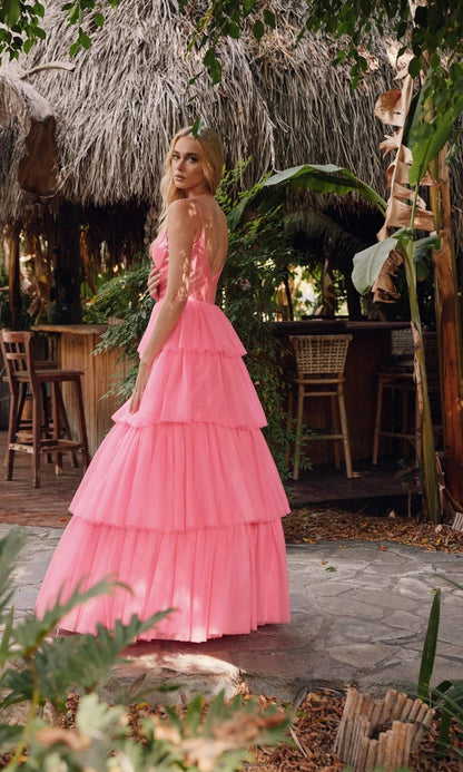 Vibrant Fitted Ball Gown Spaghetti Strap Sleeveless Back Zipper Floor-Length Prom Dresses