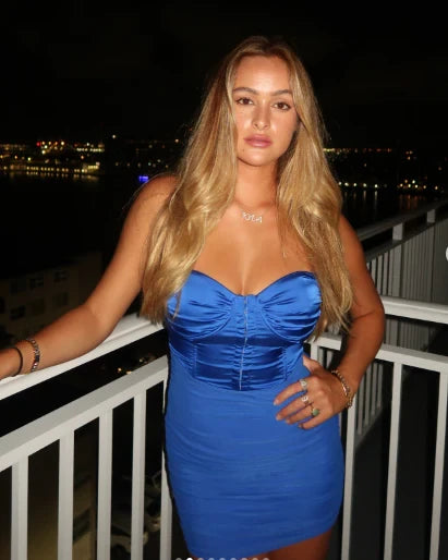 Vibrant Satin Sheath Strapless Sweetheart Sleeveless Plain Back Mini Homecoming Dresses