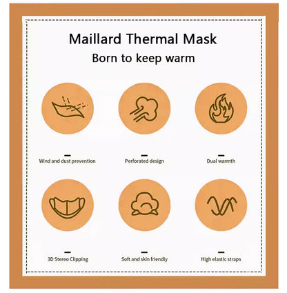 LD-Maillard Mask Autumn/Winter Warm Mask Riding Windproof and Cold Keeping Mask(1 piece)