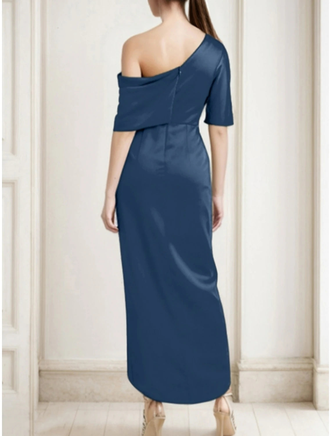 A-Line Mother of the Bride Dress Wedding Guest Elegant Off Shoulder An LD Dress A-Line Mother of the Bride Dress Wedding Guest Elegant Off Shoulder An LD Dress