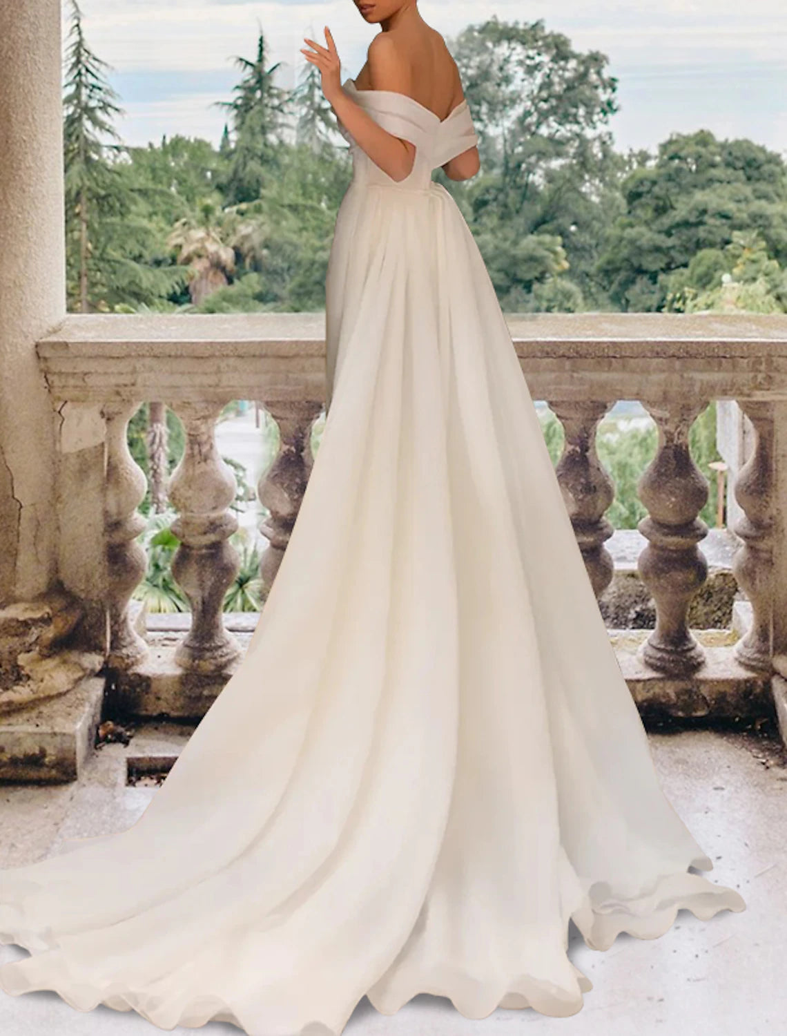 Hall Casual Wedding Dresses Sheath / Column Off Shoulder Cap Sleeve Co LD Dress Hall Casual Wedding Dresses Sheath / Column Off Shoulder Cap Sleeve Co LD Dress